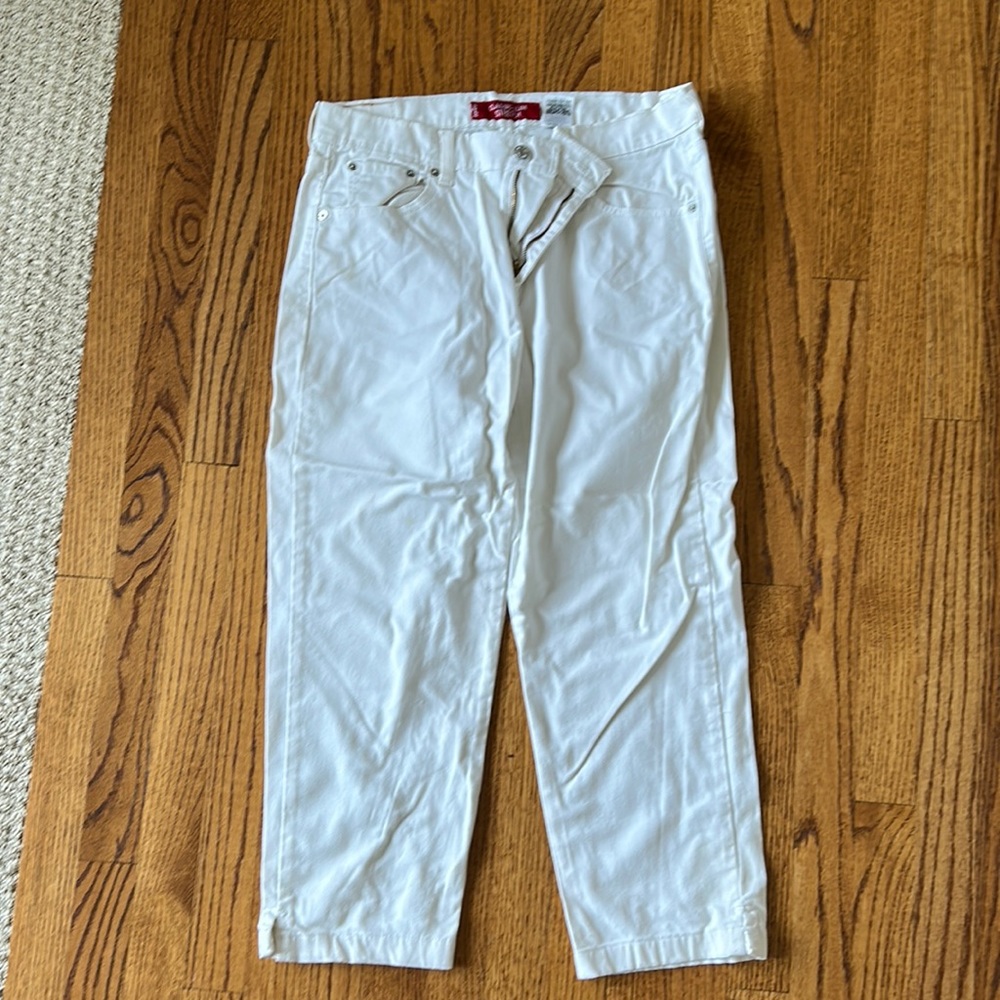 Levi’s classic slim stretch cropped jean